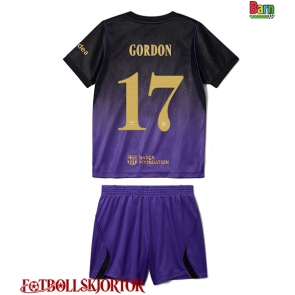 Barcelona Anthony Gordon #17 Borta Kläder Barn 2026-27 Kortärmad (+ Korta byxor)